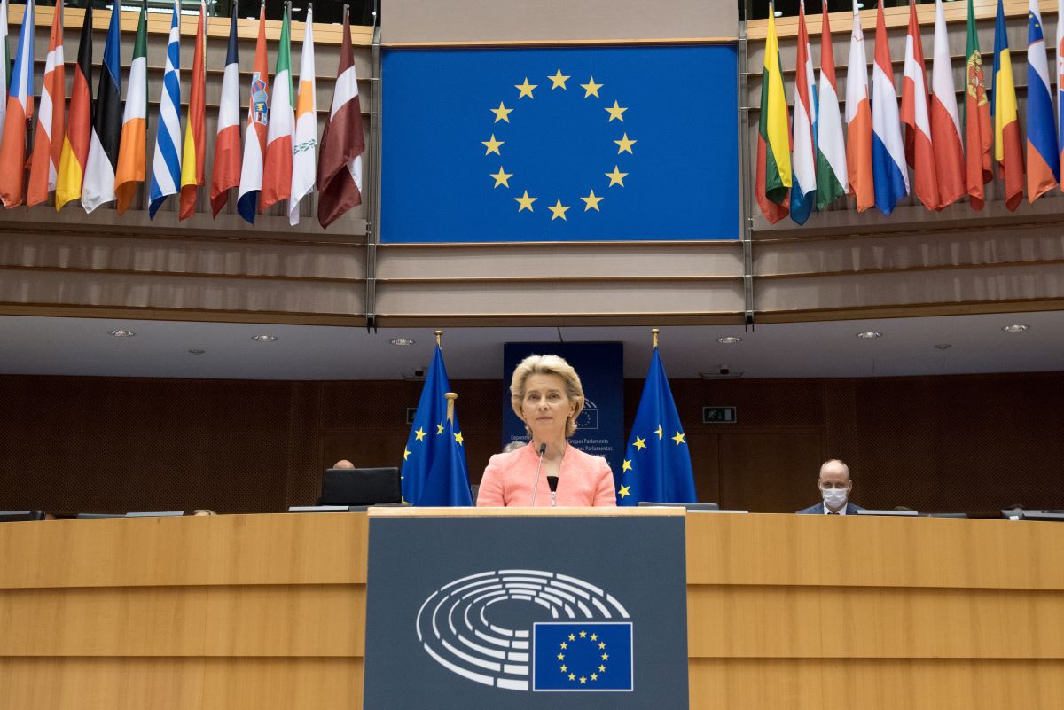 UE, Von der Leyen: obiettivo emissioni -55% entro il 2030