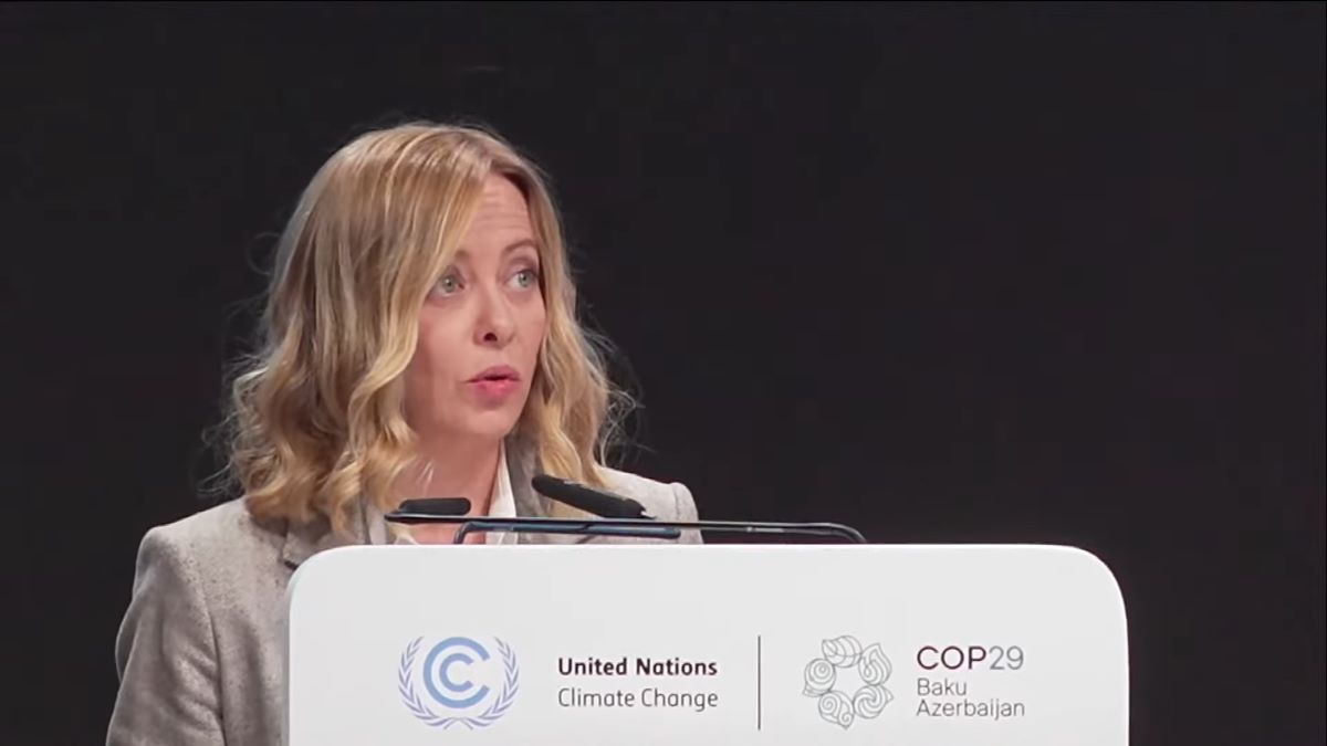 Meloni a COP29 spinge sul nucleare: “Non solo rinnovabili”. Il discorso di Baku