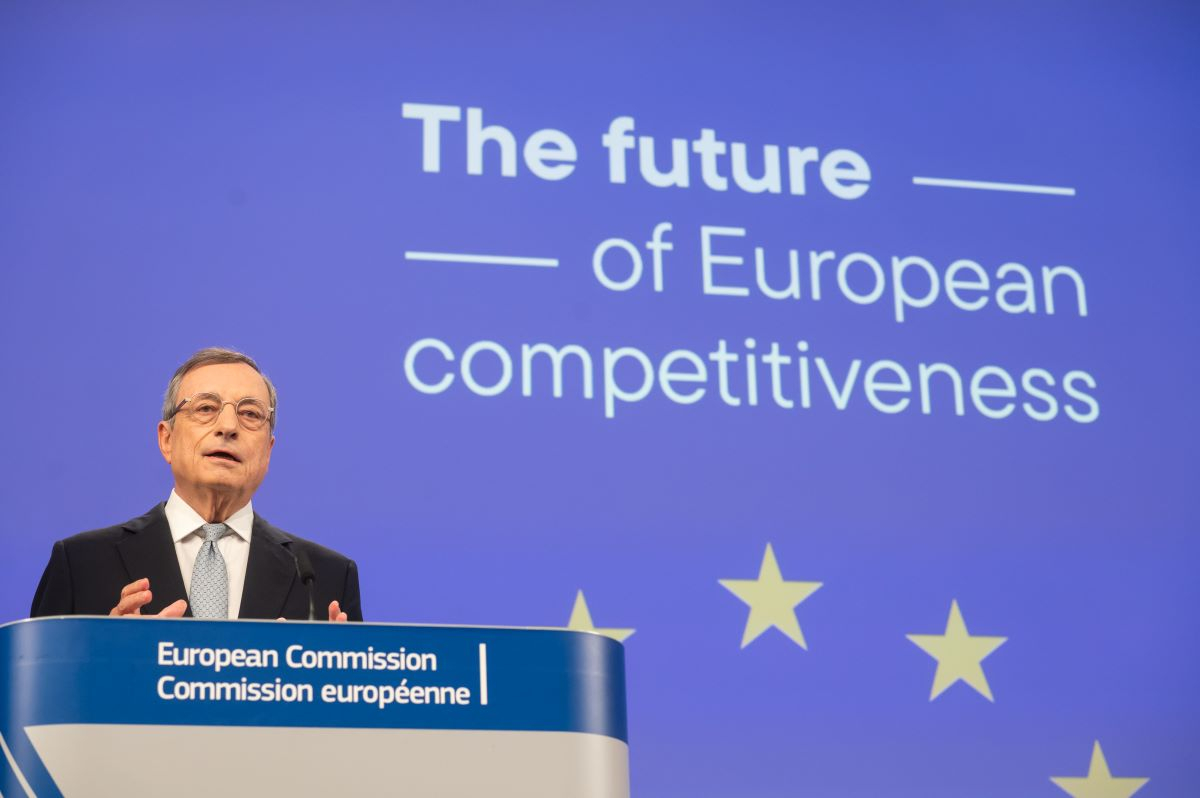 Report di competitività, Draghi: l’Europa deve cambiare o sarà una lenta agonia